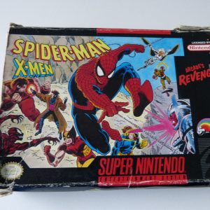 Spiderman x men boite et jeu uniquement