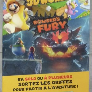 PLV Super mario 3D world + bowser's fury dépliant