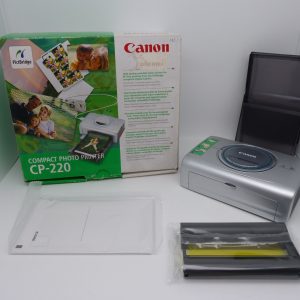 Imprimante Canon cp-220 + cartouche neuve + papiers