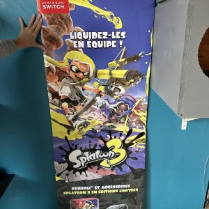 PLV publicitaire Totem Splatoon 3