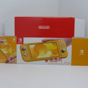 Boite neuve Nintendo switch lite jaune