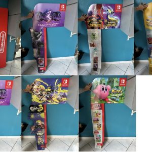 Box générique/meuble + oreilles de box Nintendo NEUFS