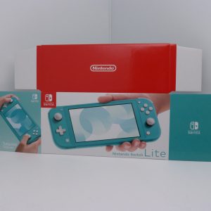 Boite neuve Nintendo switch lite turquoise