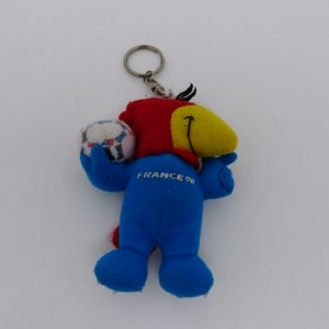 Porte clé peluche Footix Coupe du monde France 98