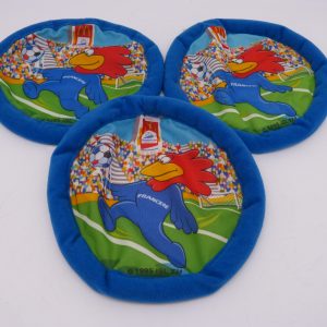 3 frisbees Mc Do Footix Coupe du monde France 98