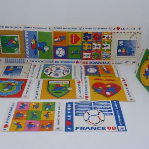 16 cartes Coupe du monde France 98