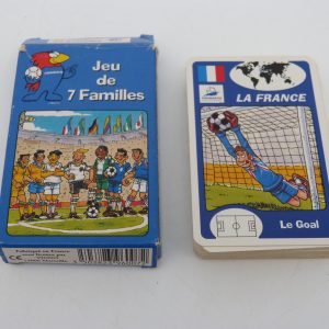 Jeu de 7 familles Footix Coupe du monde France 98
