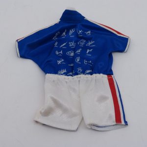 Mini ensemble tee shirt short signé Footix Coupe du monde France 98