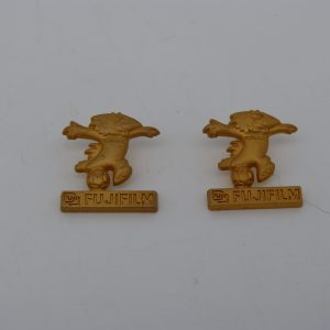 2 Pins pin badge Footix Coupe du monde France 98 dorés