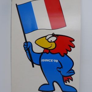 Affiche recto verso Footix Coupe du monde France 98