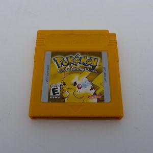 Pokémon jaune special pokémon edition pile de sauvegarde neuve bon