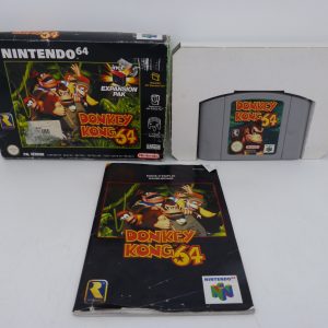 Donkey kong 64 en boite avec notice
