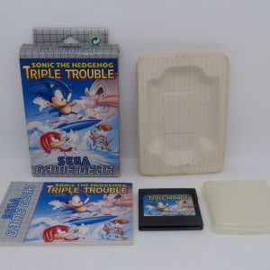 Sonic the hedgehog triple trouble avec notice en boite