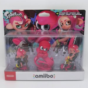 Amiibo Splatoon garçon poulpe fille octaline