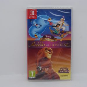 Disney classic games aladdin and the lion king NEUF
