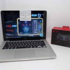 Macbook avec émulateur de jeux (plus de 60.000 jeux)