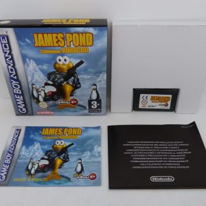 James pond codename robocod en boite avec notice