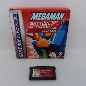 Mega man Megaman battle network red sun 4 en boite sans notice