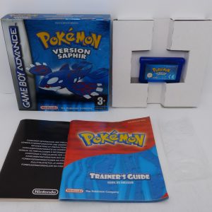 Pokémon version saphir en boite avec notice