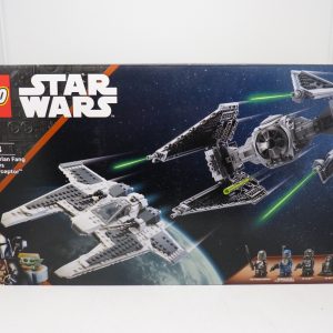 Lego Star Wars 75348 Le chasseur Fang Mandalorien contre le TIE interceptor NEUF