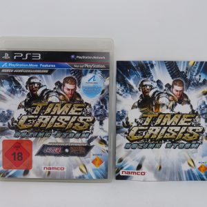 Time crisis razing storm jaquette allemande