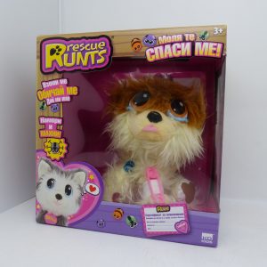 Peluche chien Rescue runts NEUVE