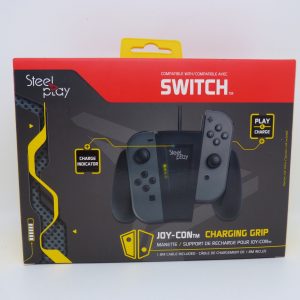 Support chargeur Joy con Nintendo Switch Charging grip Steel Play NEUF