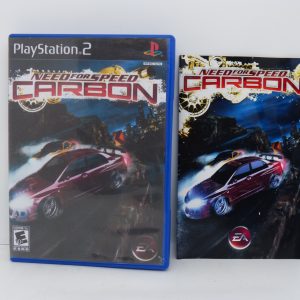 Need for speed carbon jaquette réimprimée