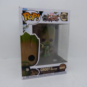 Pop we are groot 1393 groot as iron man