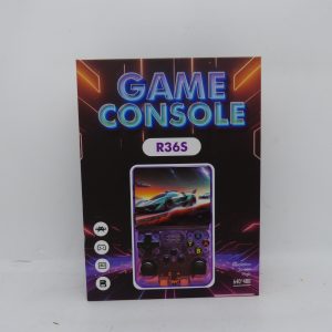 Console de jeu retro R36S 64Go jaune NEUVE
