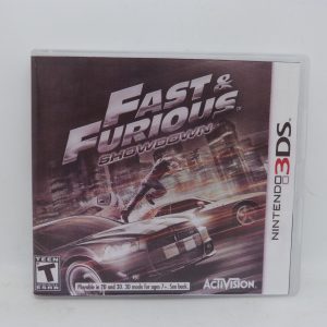 Fast & furious showdown jaquette réimprimée
