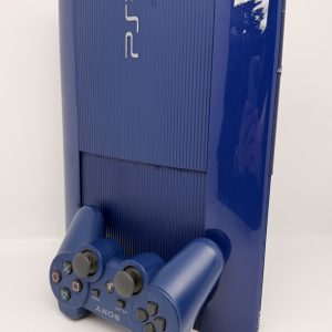 Console PS3 Playstation 3 ultra slim 500Go bleue