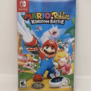 Mario rabbids kingdom battle jaquette réimprimée