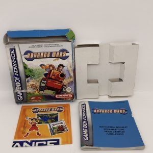 Advance wars boite + notices + cale et sans jeu