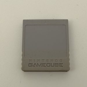Carte mémoire Nintendo Gamecube