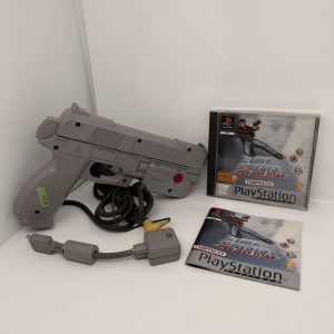 Time crisis project titan + Pistolet namco g-con PS1 Playstation 1
