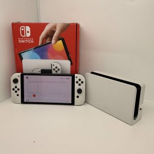 Console Nintendo Switch OLED sans dragonnes/socle manette