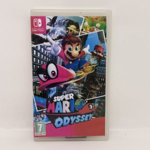 Super mario odyssey jaquette réimprimée