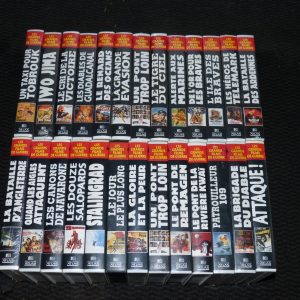 Lot les grands films de guerre 9 occasions et 17 neuves sous blister