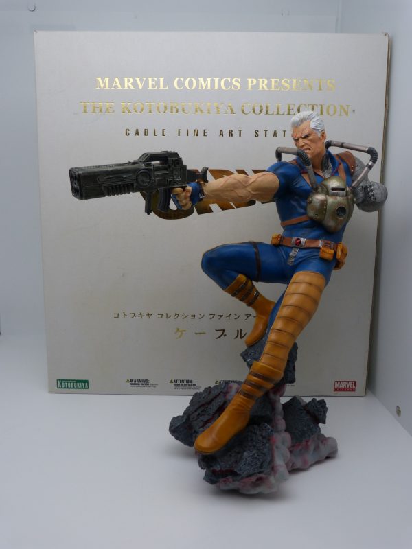 Marvel comics presents the kotobukiya collection cable fine art statue numéroté
