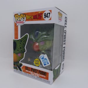 Dragon ball z 947 Cell first form Glows in the dark Funko insider club