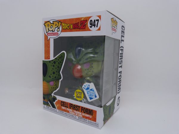 Dragon ball z 947 Cell first form Glows in the dark Funko insider club