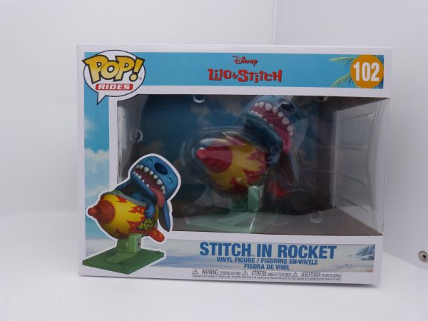 Disney Lilo et Stitch 102 Stitch in rocket
