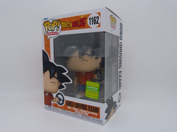 Dragon ball z 1162 Goku driving exam Funko 2022 summer convention limited edition
