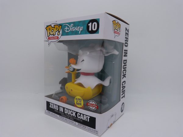 Disney 10 zero in duck cart Glows in the dark special edition