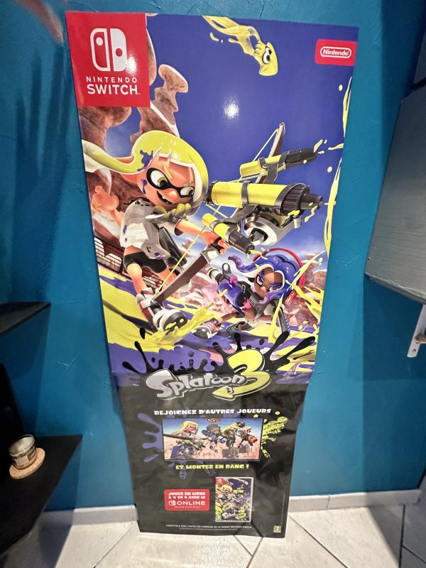 Totem Splatoon 3 PLV nintendo neuf