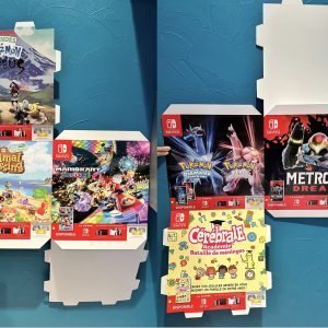 PLV cube Nintendo neuf