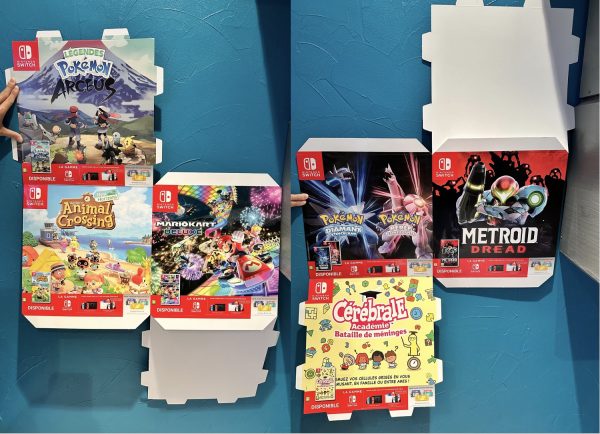 PLV cube Nintendo neuf