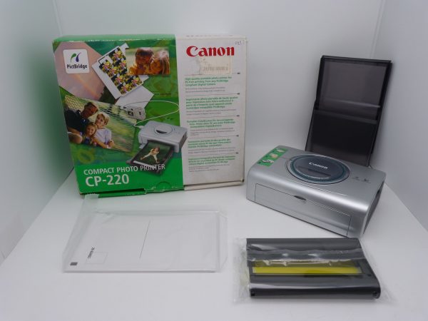 Imprimante Canon cp-220 + cartouche neuve + papiers