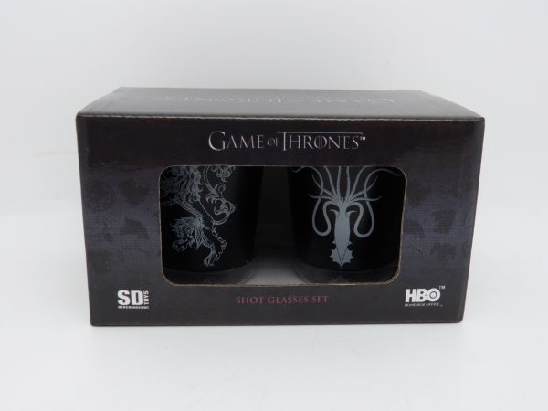 Verres shot glasses set Game of thrones HBO SD Toys